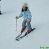 白馬五竜で初めてのスキーにフミがチャレンジ